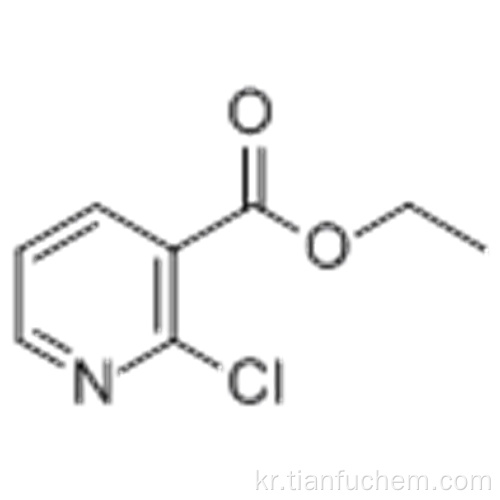3- 피리딘 카복실산, 2- 클로로 -, 에틸 에스테르 CAS 1452-94-4